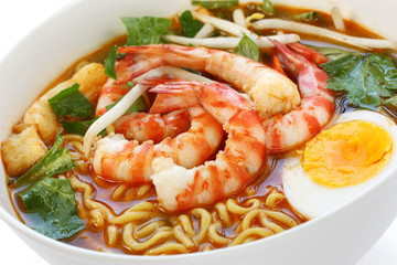 prawn mee, prawn noodles