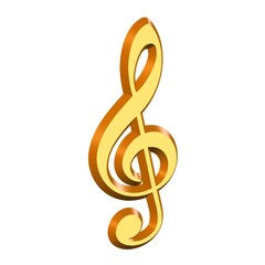 Obraz premium Notenschlüssel