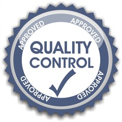 bouton quality control approved