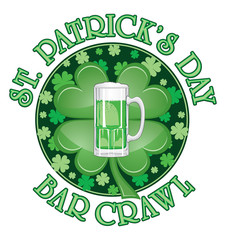 St. Patrick’s Day Bar Crawl Design