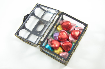 opening Chocolate boxes