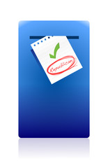 mail box and republican vote illustration design