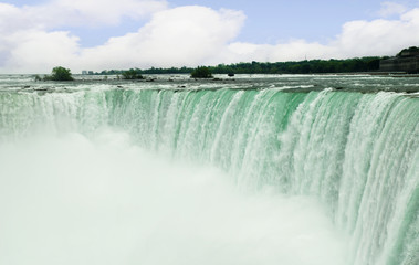 Fototapeta na wymiar Horseshoe Falls Niagara Falls Kanada
