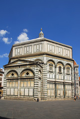 Fototapeta na wymiar Bazylika Santa Maria del Fiore baptysterium.
