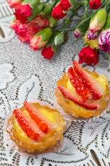 pasticcini alla fragola