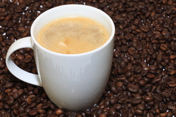 Kaffeetasse mit Kaffee