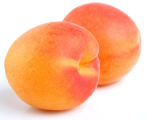 Two apricots