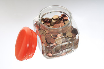 Spardose für Kleingeld