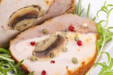 fleisch rouladen mit paprika