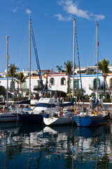 Fototapeta na wymiar Gran Canaria Docks