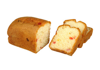 cake with candied fruit