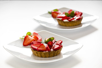Two Strawberry Pies