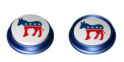 Democrat Party Buttons