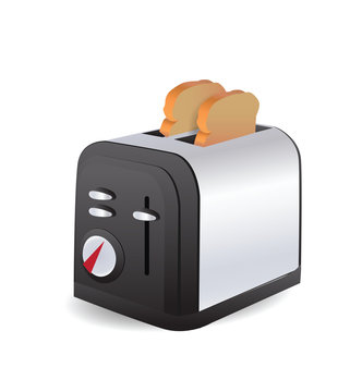 Toaster Isolated