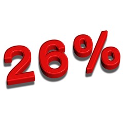 3d font 26%