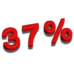 3d font 37%