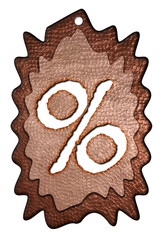 3d bronze procent mark