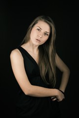 Naklejka premium Natural beauty portrait
