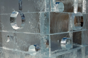 Multiple circles in ice