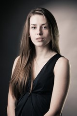 Naklejka premium Natural beauty portrait