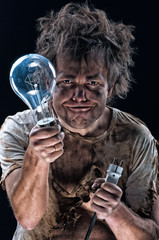 Crazy electrician