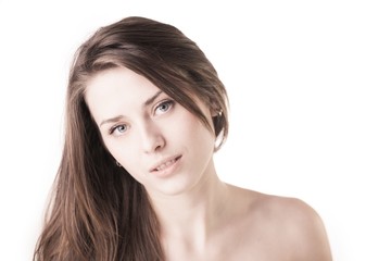 Fototapeta premium Natural beauty portrait