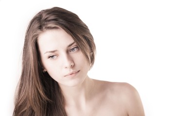 Fototapeta premium Natural beauty portrait