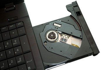 Writing down a drive of disks from a notebook