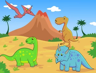 Stickers pour porte Dinosaures dinosaure