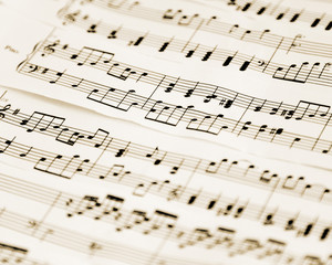 Obraz premium notatki