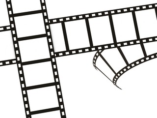 Blank film strip