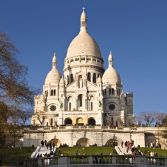Fototapeta na wymiar Sacré-Coeur - Montmartre, Paryż
