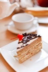 tea with cake