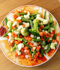 Frozen vegetables