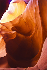 Walls of Antelope Canyon