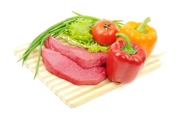 Beef and vegetables