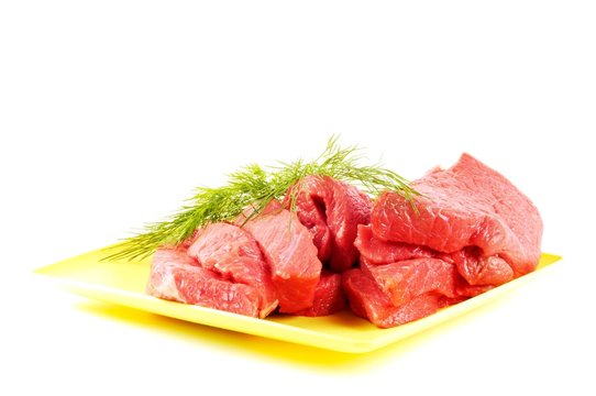 Raw meat
