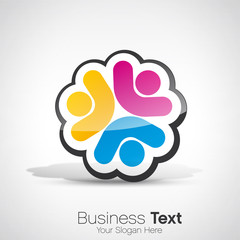 vecteur, travail en équipe