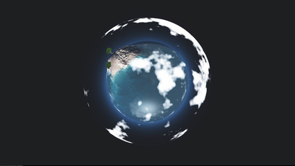 small flooded planet