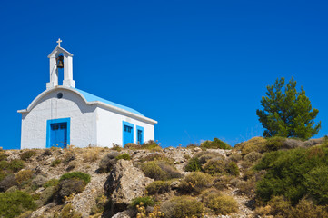 Kapelle in den Bergen von Kreta/Griechenland