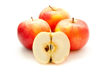 red apples