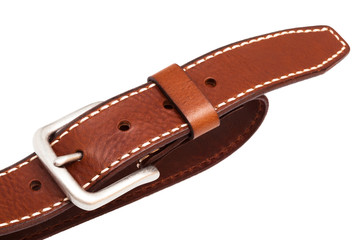 buckle leather belt