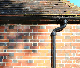 Drain pipe, tiles and bricks