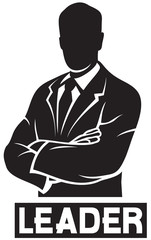leader (successful businessman)