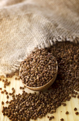 Raw  buckwheat