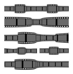 Film strip banners