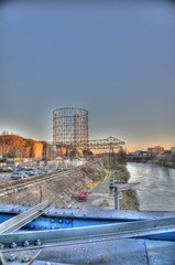 Fototapeta premium Il gazometro