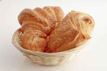 Croissant et pain au chocolat