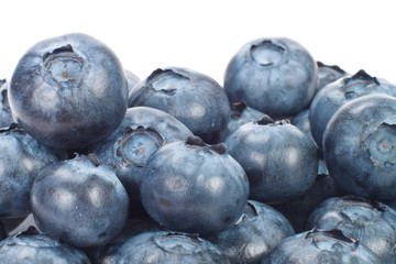 blueberries close up