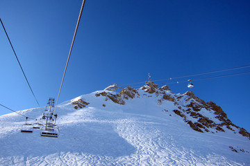 Fototapeta na wymiar Val d'Isère1